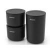 Bocal de rangement, set de 3 pc, gris, Brabantia