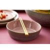 Bol 18 cm, gris/rose, Bitz