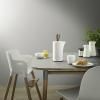 Porte essuie-tout 23,4 cm, manche en cuir, acier inoxydable, Eva Solo