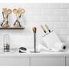 Porte essuie-tout 23,4 cm, manche en cuir, acier inoxydable, Eva Solo