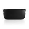 Pot de fleur auto arrosant 31 cm, noir, céramique, Eva Solo