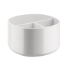 Boîte de rangement salle de bain BIRILLO 18 cm, blanc, Alessi