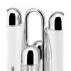 Service à condiments 5070 19 cm, inox et verre, Alessi