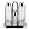Service à condiments 5070 19 cm, inox et verre, Alessi