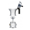 Cafetière espresso PULCINA 150 ml, rouge, Alessi