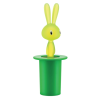 Distributeur de cure-dents MAGIC BUNNY, noir, Alessi