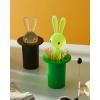Distributeur de cure-dents MAGIC BUNNY, noir, Alessi