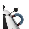 Sucrier 9097, avec une cuillère, argent / bleu, Alessi,