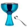 Coupes à glace BIG LOVE, avec cuillère, bleu, Alessi