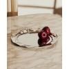 Plateau décoratif FIOX 44 cm, acier inoxydable, Alessi