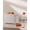 Grille-pain PLISSE, 2 tranches, noir, Alessi