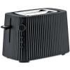 Grille-pain PLISSE, 2 tranches, noir, Alessi