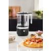 Hachoir électrique 5KFCB519, sans fil, noir mat, KitchenAid