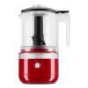 Hachoir électrique 5KFCB519, sans fil, rouge royal, KitchenAid