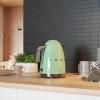 Bouilloire électrique KLF03PGEU 1,7 l, vert pastel, Smeg