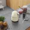 Bouilloire électrique KLF03CREU 1,7 l, crème, Smeg