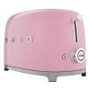 Grille-pain TSF01PKEU, 2 tranches, rose pastel, Smeg