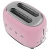 Grille-pain TSF01PKEU, 2 tranches, rose pastel, Smeg