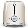 Grille-pain TSF01CREU, 2 tranches, crème, Smeg