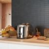 Grille-pain TSF01SSEU, 2 tranches, chromé, Smeg