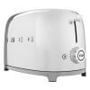 Grille-pain TSF01SSEU, 2 tranches, chromé, Smeg