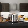 Grille-pain TSF01SSEU, 2 tranches, chromé, Smeg