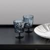 Verre à vin en plastique CLUB S 250 ml, gris transparent, Koziol