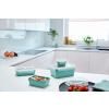 Bocal de rangement MASTER SEAL COLOUR EDITION N1031010 , set de 4 pc, vert, plastique, Tefal