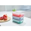 Bocal de rangement MASTER SEAL COLOUR EDITION N1031010 , set de 4 pc, vert, plastique, Tefal