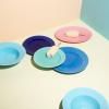 Assiette à dessert RHOMBE 23 cm, bleu foncé, Lyngby
