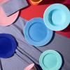 Assiette à dessert RHOMBE 23 cm, bleu foncé, Lyngby