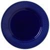 Assiette à dessert RHOMBE 23 cm, bleu foncé, Lyngby