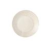Soucoupe RIDGED ALABASTER 12 cm, crème, céramique, MIJ