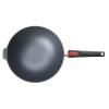 Wok DIAMOND LITE 32 cm, pour induction, poignée amovible, titane, WOLL