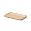 Plateau de service 22 x 13 x 1,2 cm, bois d'hévéa, Continenta
