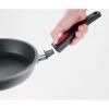 Crêpière DIAMOND LITE 26 cm, poignée amovible, titane, WOLL