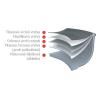 Wok DIAMOND LITE PRO 32 cm, pour induction, poignée en acier inoxydable, titane, WOLL