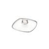 Couvercle de marmite DIAMOND LITE PRO 28 x 28 cm, verre, WOLL
