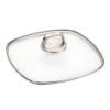 Couvercle de marmite DIAMOND LITE PRO 28 x 28 cm, verre, WOLL