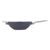 Wok DIAMOND LITE PRO 34 cm, pour induction, poignée en acier inoxydable, titane, WOLL
