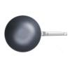 Wok DIAMOND LITE PRO 30 cm, pour induction, poignée en acier inoxydable, titane, WOLL