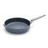 Sauteuse DIAMOND LITE PRO 28 cm, manche en acier inoxydable, titane, WOLL