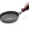 Poêle antiadhésive DIAMOND LITE 20 cm, poignée amovible, titane, WOLL