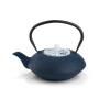Théière YANTAI1,2 l, bleu foncé, fonte, Bredemeijer