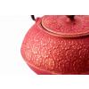 Théière et tasses à thé en set SHANGHAI, 3 pièces, 600 ml, rouge, Bredemeijer