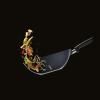 Wok DIAMOND LITE 26 CM, poignée amovible, titane, WOLL
