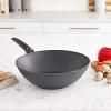 Wok DIAMOND LITE 32 cm, pour induction, titane, WOLL