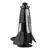 Set d'ustensiles de cuisine ELEVATE, avec support rotatif, noir, Joseph Joseph