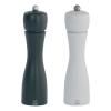 Set de moulins à sel et poivre TAHITI 20 cm, noir/blanc, bois de hêtre, Peugeot