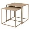 Bout de canapé FERA, set de 2 pc, beige, Blomus